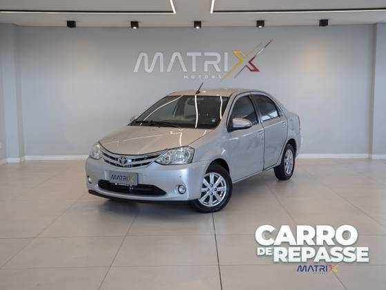 TOYOTA ETIOS 1.5 XLS SEDAN 16V FLEX 4P AUTOMÁTICO